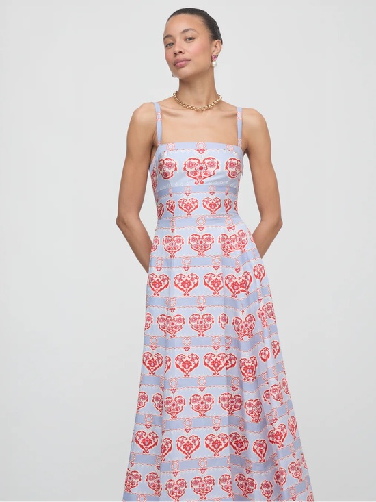 Hill House Dresses & Skirts - Hill House Margot Dress in Poppy Damask Sz M